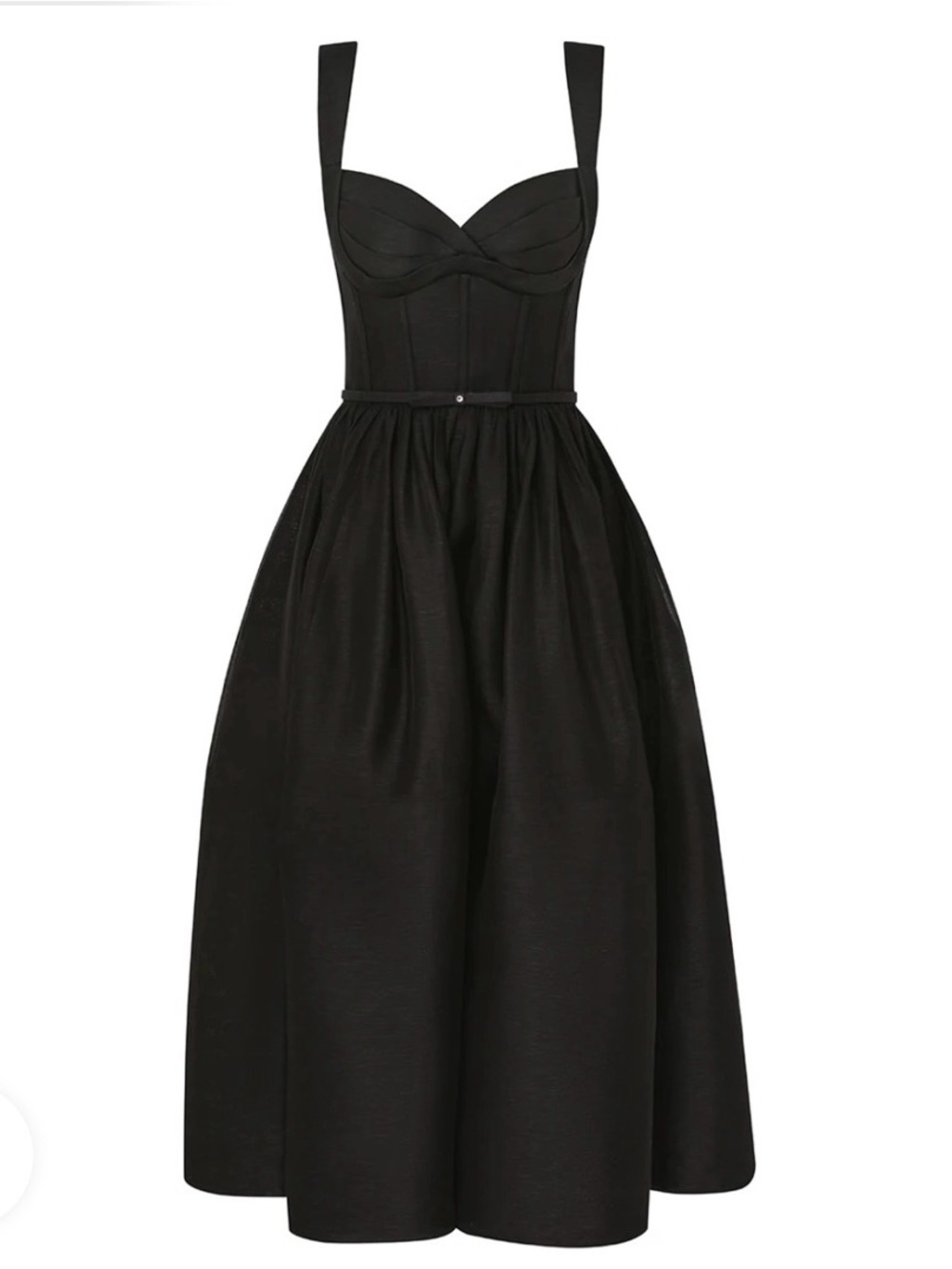 NWT Zimmermann Black Picnic Midi Dress (OPEN TO TRADING)